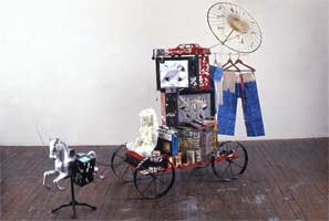 collaborations with nam june paik izhar patkin